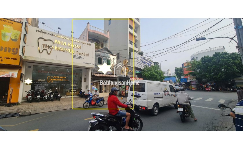 Cho thuê nhà Mặt tiền Tân Quý 64m2, 2Lầu - NGAY NGÃ TƯ